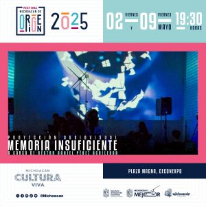 Vive una experiencia sensorial a través del videoarte en el Festival Michoacán de Origen