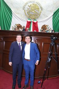 Con iniciativa, Vicente Gómez promueve la educación vial en centros educativos