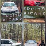 Cuatro vehículos de la delincuencia organizada asegurados en Tuzantla.<br>