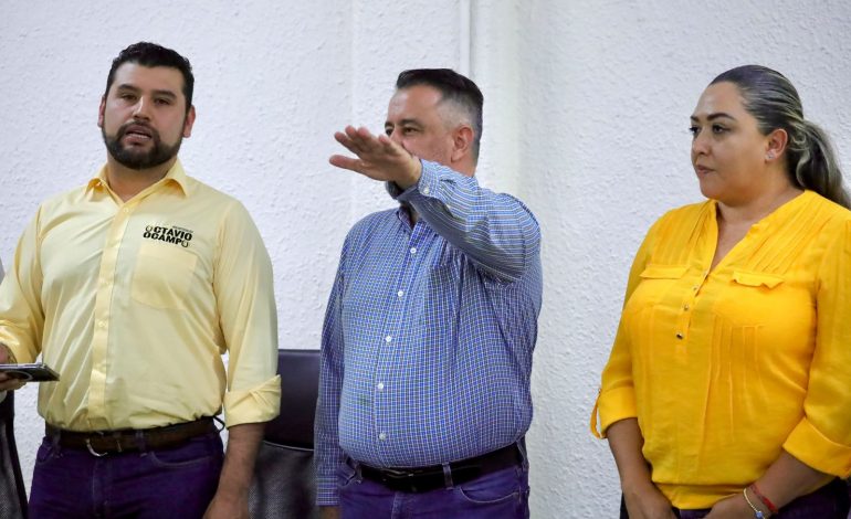 Marco González asume como nuevo secretario Técnico del PRD Michoacán