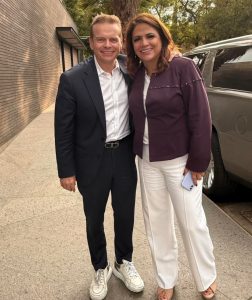 Sostiene Fabiola Alanís reunión con Arturo Escobar, vocero nacional del PVEM