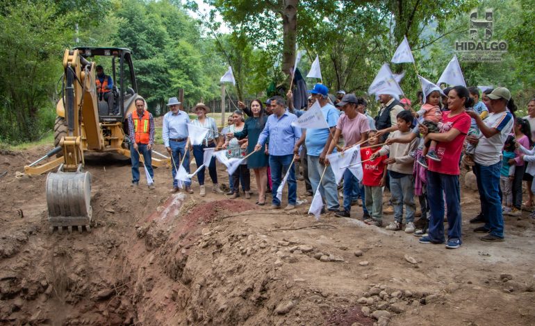 Arrancaron los trabajos de construcción del tanque de almacenamiento de agua potable en la localidad El Cortijo