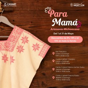 Para festejar a Mamá, tiendas Casart tienen rebajas de hasta el 15 %