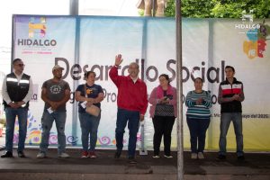 ​El Gobierno Municipal de Hidalgo, a través de la Dirección de Desarrollo Social, realizó la Sexta Entrega de Apoyos Sociales.