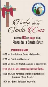 Celebración de la Santa Cruz en la Parroquia de San Juan Bautista.