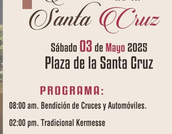 Celebración de la Santa Cruz en la Parroquia de San Juan Bautista.