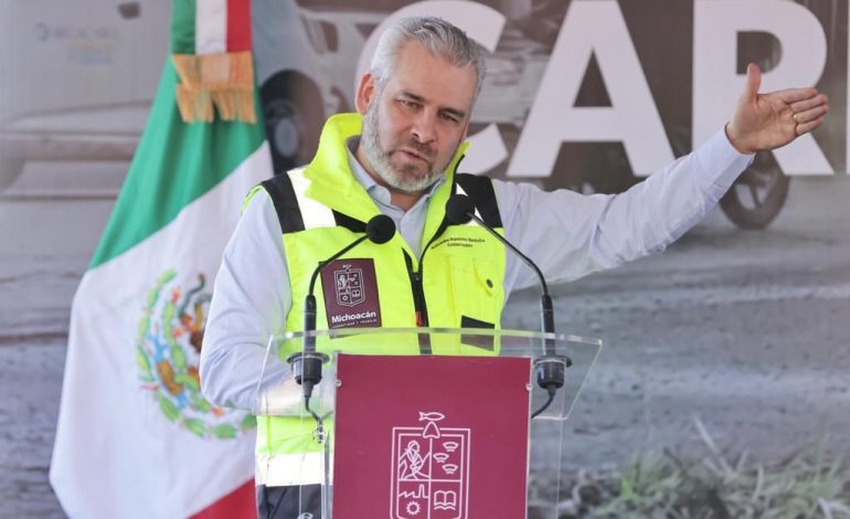 Anuncia Bedolla apertura de 12 km de ampliación a 4 carriles en la Siglo XXI