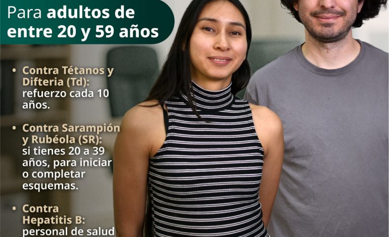SSM invita a población adulta a vacunarse