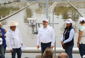 Con inversión de 200 mdp, inaugura Bedolla planta tratadora de agua en Uruapan
