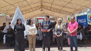 Toño Ixtláhuac encabeza la inauguración de la Feria del Empleo, 250 Vacantes se ofertaron.