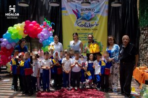 ​Jeovana Alcántar, asistió a la presentación del Proyecto Bunko Colibrí en Ciudad Hidalgo, que consiste en el fomento a la lectura