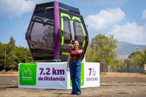El teleférico es un transporte que unirá a las familias: Giulianna Bugarini