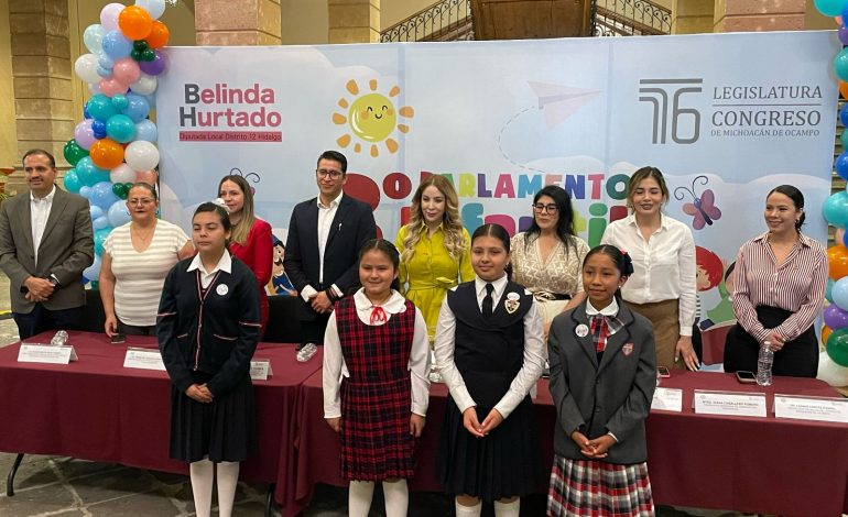 El Congreso fue la sede del Segundo Parlamento Infantil del Distrito 12 de Hidalgo