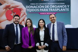 Trabajo interinstitucional fortalece donación de órganos y tejidos en Michoacán: SSM