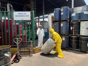 FGR DESTRUYE E INHABILITA ALREDEDOR DE TRES TONELADAS Y NUEVE MIL LITROS DE PRECURSORES QUÍMICOS