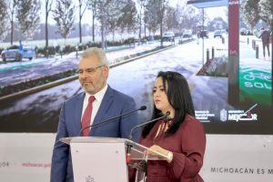 Gladyz Butanda anuncia transformación de la avenida Amalia Solórzano en Morelia