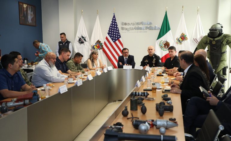 SSP estrecha lazos con agencias de EU para combatir artefactos explosivos improvisados