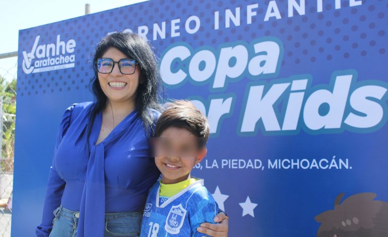 Celebra Vanhe Caratachea “Copa Súper Kids” en La Piedad