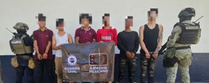 POR POSESIÓN DE ARMAS DE FUEGO, FGR OBTIENE VINCULACIÓN A PROCESO CONTRA SEIS PERSONAS