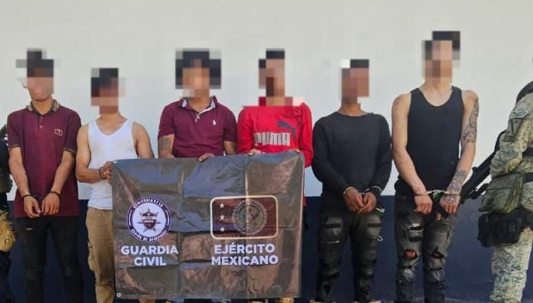 POR POSESIÓN DE ARMAS DE FUEGO, FGR OBTIENE VINCULACIÓN A PROCESO CONTRA SEIS PERSONAS
