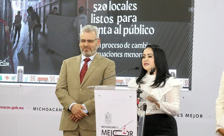 Mercado de Pátzcuaro abre sus puertas al público: Gladyz Butanda