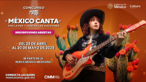 SIGUEN ABIERTAS LAS INSCRIPCIONES AL CONCURSO MÉXICO CANTA POR LA PAZ Y CONTRA LAS ADICCIONES; SE HAN REGISTRADO 10 MIL 415 JÓVENES DE MÉXICO Y EUA