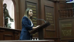 Que mujeres víctimas de violencia puedan tener hasta 3 meses de permiso con sueldo si están en un refugio: Grecia Aguilar.