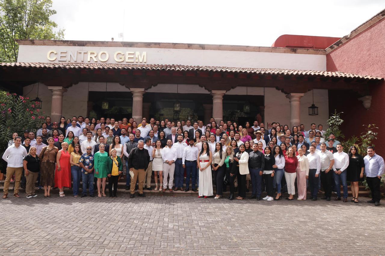 En unidad y coordinación continuará el desarrollo en los municipios: Bedolla.