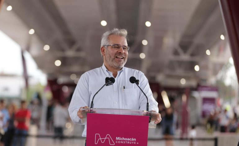 Inaugura Bedolla Paso Catrinas, la nueva vía que transforma el poniente de Morelia.