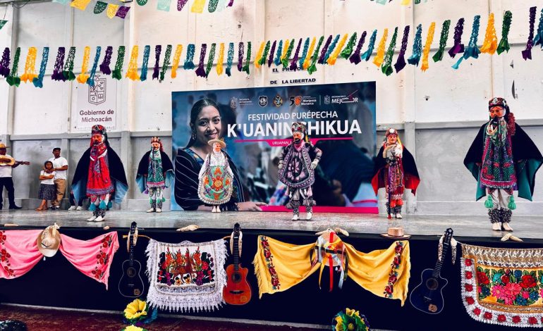 Centro Penitenciario de Uruapan celebra tradicional fiesta purépecha