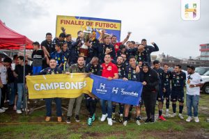 ​Autoridades Municipales y deportivas, realizaron la premiación correspondiente en el campeonato Municipal de Fútbol.