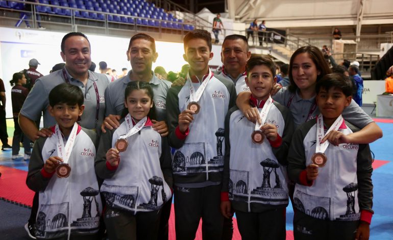 Taekwondo suma 4 medallas para Michoacán en Olimpiada Nacional: Cecufid