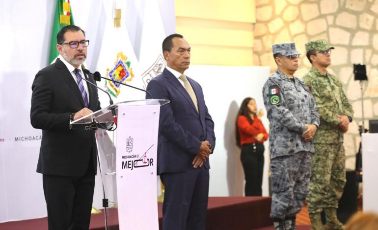 Disminuidos en 60 % los homicidios dolosos en Michoacán: SSP
