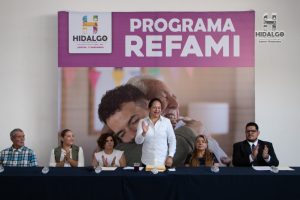 ​Jeovana Alcántar, asistió al arranque del Programa Reencuentro Familiar (REFAMI).
