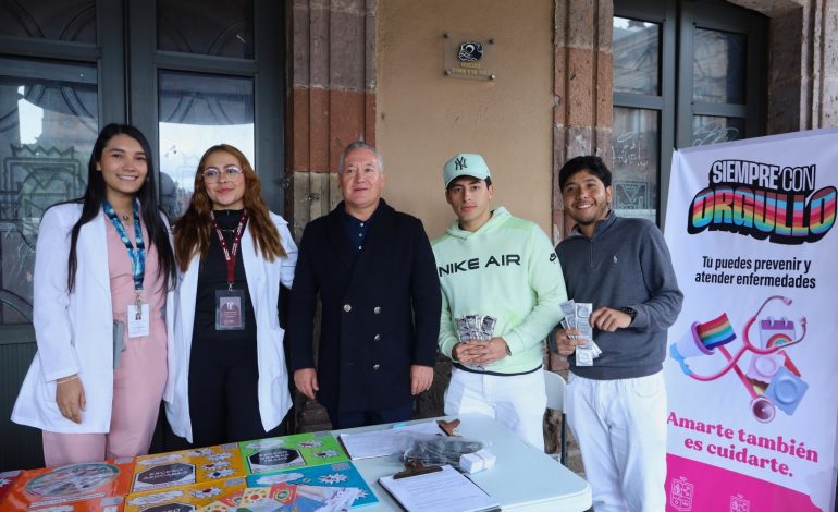 SSM se suma al Mes del Orgullo con atenciones gratuitas en Morelia