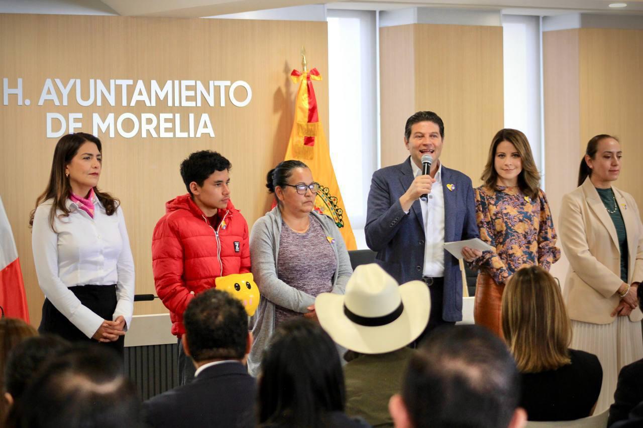 Ayuntamiento de Morelia se suma al boteo Teletón 2025