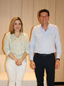 Se reúne Brissa Arroyo con alcalde de Morelia, Alfonso Martínez
