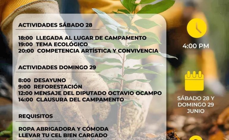 PRD Michoacán lanza agenda verde con apoyo de juventudes en Peribán