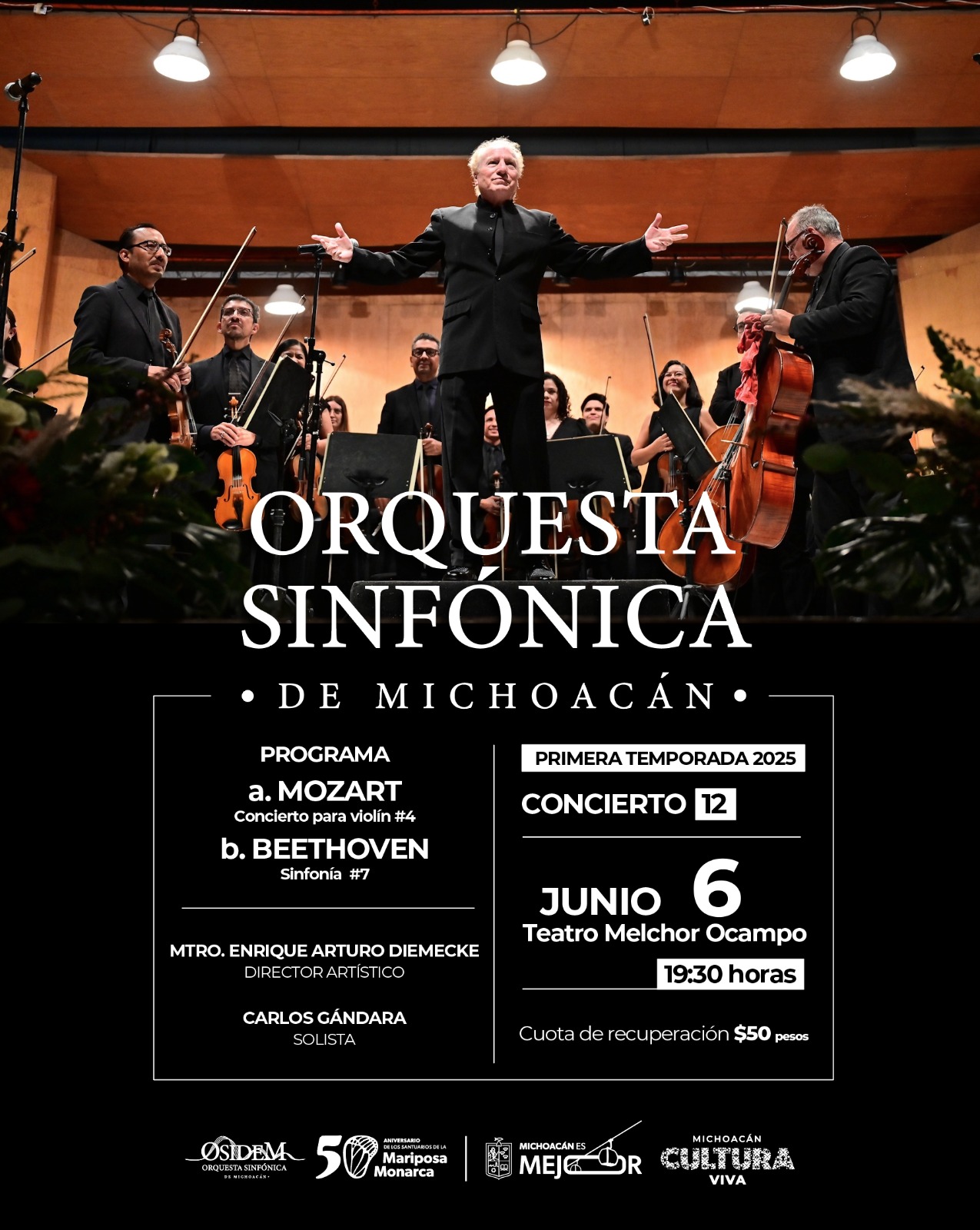 Secum invita a una velada sinfónica inolvidable con la Osidem