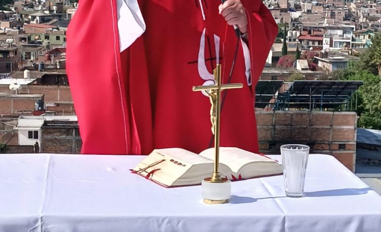 Parroquia de San Juan Realizó celebración Eucarística de Altura por Domingo de Pentecostés
