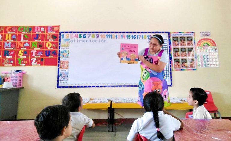 Escuelas del interior del estado se suman a Vida Saludable: Gaby Molina