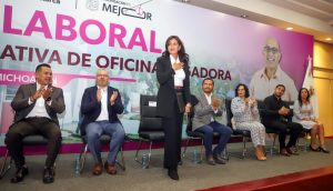 La transformación de Michoacán está en las aulas: Gaby Molina