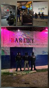 En Pátzcuaro y Morelia, ejecuta FGE tres órdenes de cateo en bares y asegura sustancias ilícitas.<br>