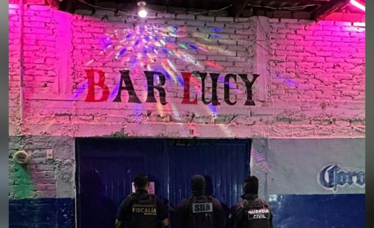 En Pátzcuaro y Morelia, ejecuta FGE tres órdenes de cateo en bares y asegura sustancias ilícitas.