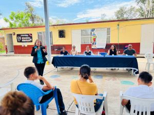 Promueve CJIM Zamora prevención de la violencia intraescolar y bullying en escuela primaria de Tangancícuaro