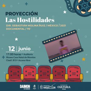 Disfruta de cine documental mexicano este jueves en Casa Natal de Morelos