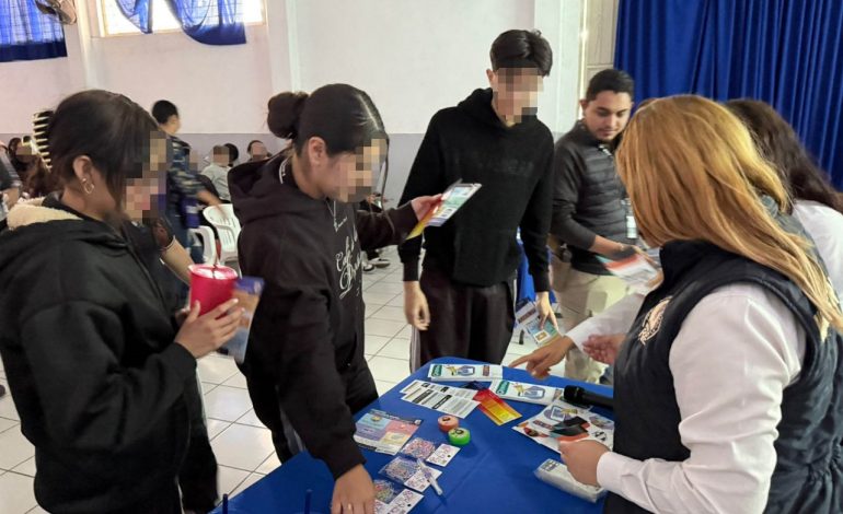 Ofrece FGE pláticas sobre Ley Olimpia y ciber bullying a estudiantes de preparatoria en Zamora