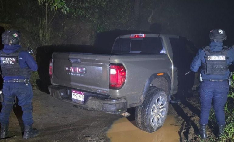 En acción oportuna, Guardia Civil recupera camioneta robada en Uruapan