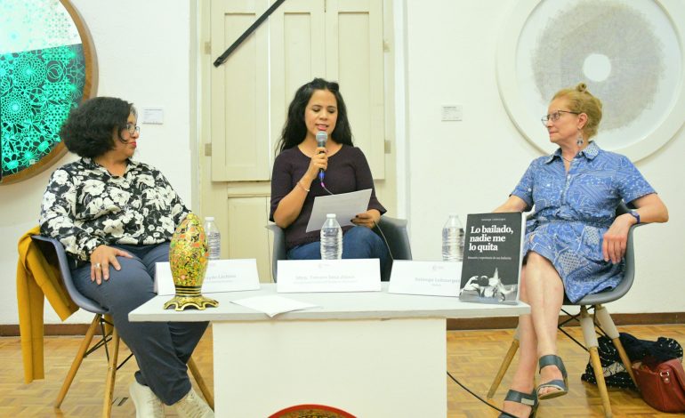 Lo bailado también se escribe: Solange Lebourges presenta obra literaria en MACAZ