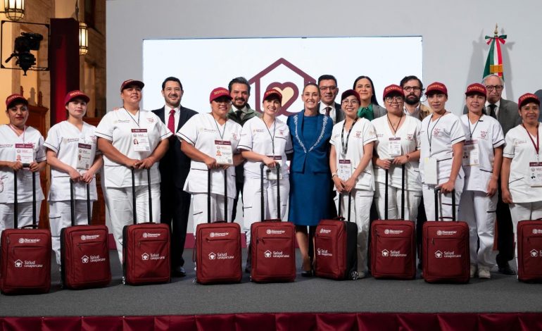 PRESIDENTA CLAUDIA SHEINBAUM ENCABEZA EL ARRANQUE NACIONAL DEL PROGRAMA SALUD CASA POR CASA